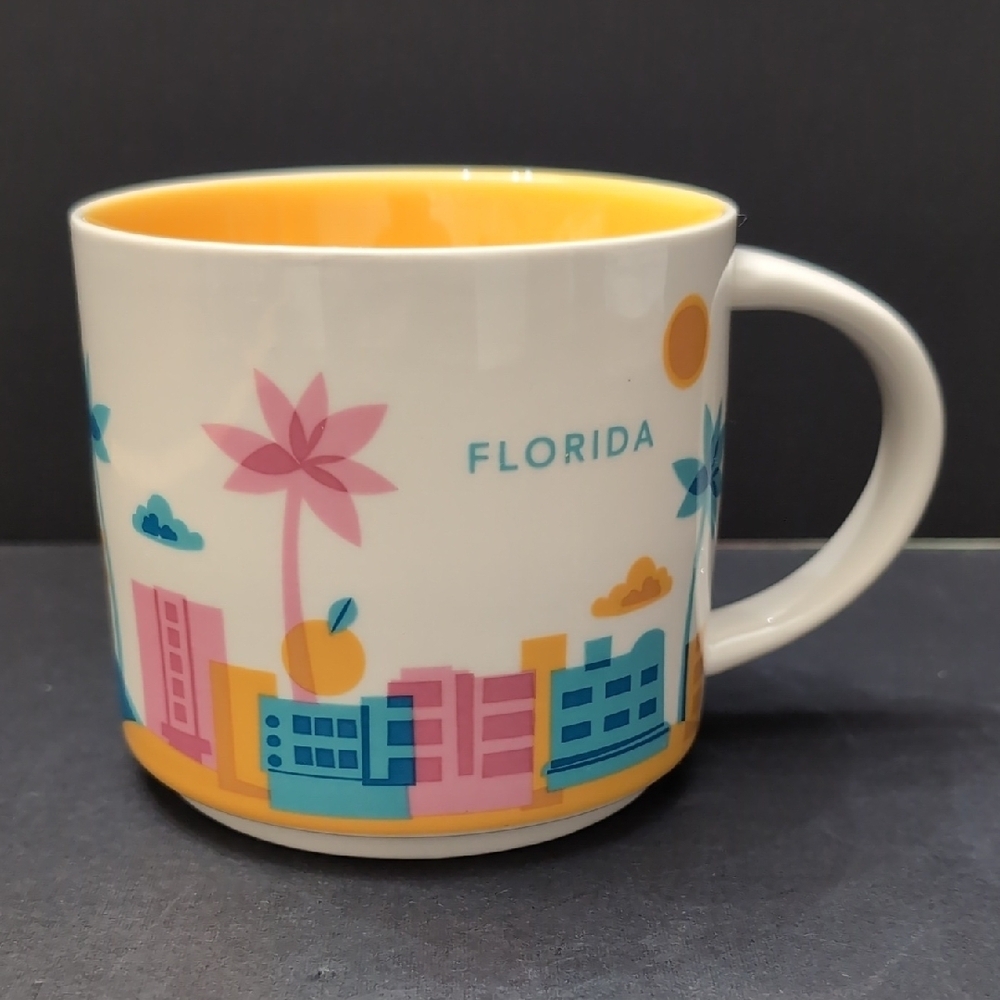 Starbucks 2016 You Are Here Collection Florida Mug.